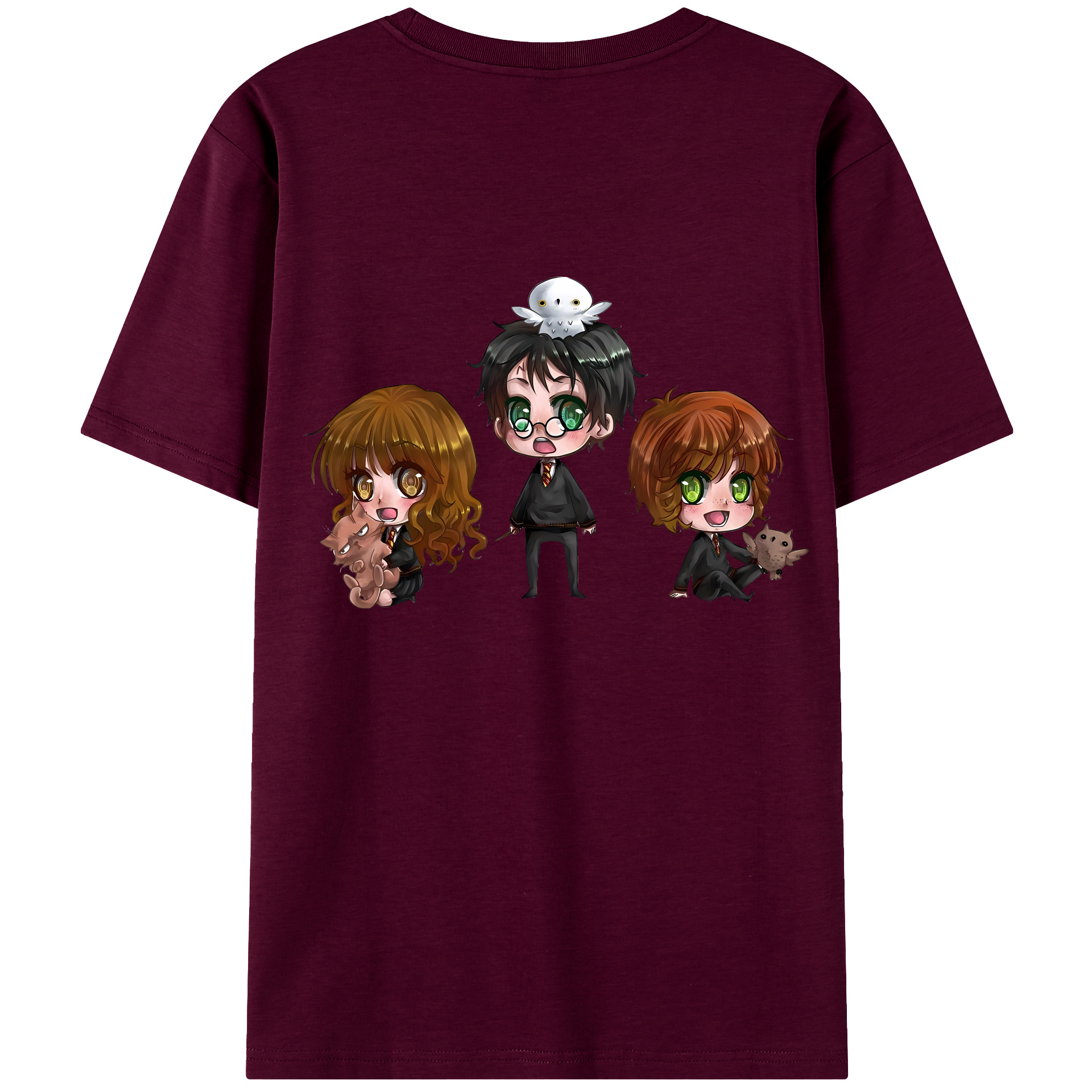 （画像用） Harry Potter ハリー・ポッターシリーズ レディース半袖Tシャツ(バックプリント)
